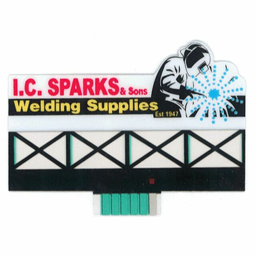 Miller Engineering ~ IC Sparks Animated Billboard ~ 9382