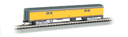 Bachmann ~ N Scale ~ Union Pacific - 72' Smooth-Side Baggage Car~ 14454