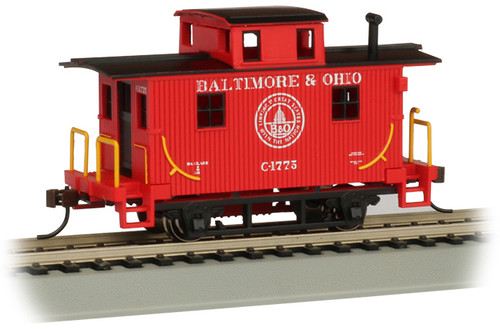 Bachmann ~ HO Scale ~ Baltimore & Ohio #C-1775 Old-Time Bobber Caboose ~ 18404