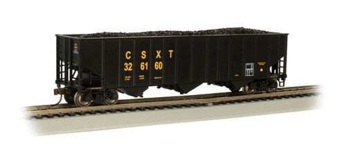 Bachmann ~ HO Scale ~ CSX #326160 - Beth Steel 100 Ton 3 Bay Hopper ~ 18705