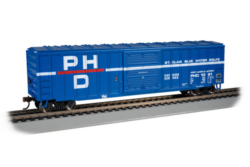 Bachmann ~ HO Scale ~ Port Huron & Detroit - ACF 50.6' Outside Braced Boxcar ~ 19614