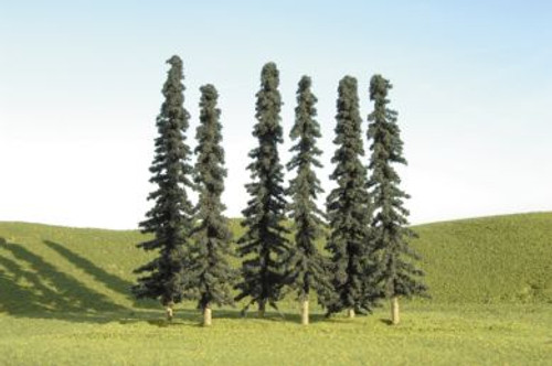 Bachmann ~ 3" - 4" Conifer Trees ~ 32103