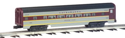 Bachmann ~ O Scale ~ Lackawanna - 60' Aluminum Streamliners Combine & Diner [WF] ~ 43015