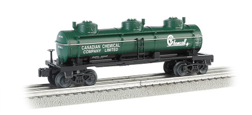 Bachmann ~ O Scale ~ Chemcell - Three-Dome Tank Car ~ 47118