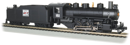 Bachmann ~ HO Scale ~ Western Pacific #161 - USRA 0-6-0 With Short Haul Tender ~ 50407