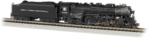 Bachmann ~ N Scale ~ New York Central #5445 (Later, Gothic Lettering) (4-6-4 Hudson) ~ 53654