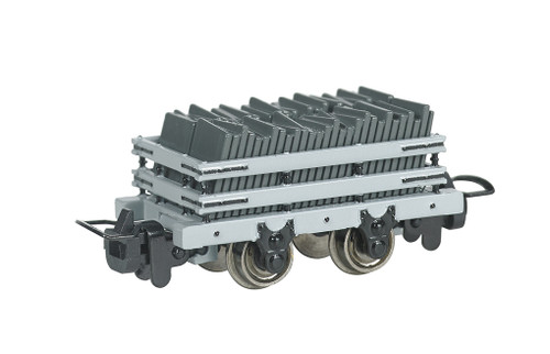 Bachmann ~ HOn30 Scale ~ Narrow Gauge Slate Wagon w/Load ~ 77301