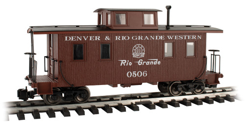 Bachmann ~ Large Scale ~ D&RGW #0506 - Eight-Wheel Center-Cupola Caboose ~ 93803