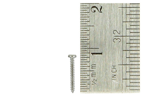 DCCconcepts ~ Pan Head Screws 1 x 8mm (60 Pieces) ~ DCS-PH108