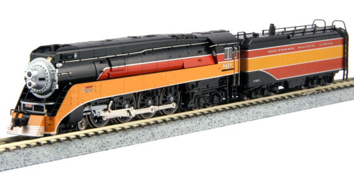 Kato ~ N Scale ~ Southern Pacific 4-8-4 GS-4 #4449 Daylight With DCC Sound ~ 126-0307-LS