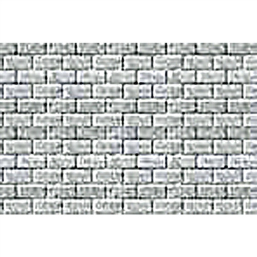 JTT Scenery Products ~HO Scale ~ PATTERN SHEETS, Concrete Block (1:100) ~ 0597425