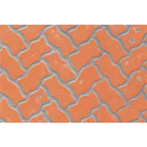 JTT Scenery Products ~ O Scale ~ PATTERN SHEETS, Interlocking Paving ~ 0597431