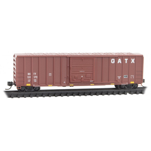 Micro Trains ~ N Scale ~ GATX BKTY #151172 ~ 50' Box Car ~ 02500227