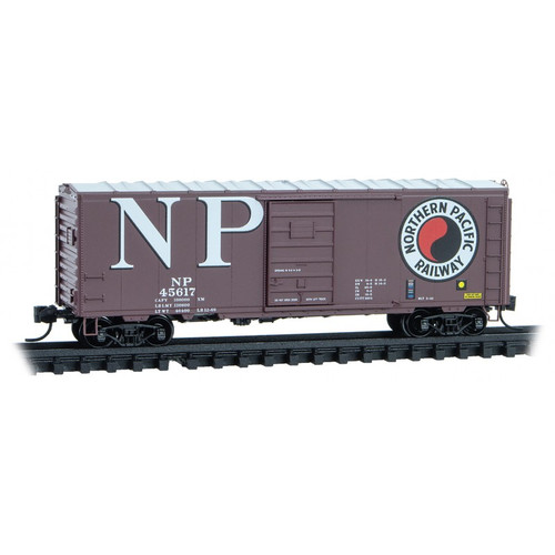 Micro Trains ~ N Scale ~ 40' Box Car ~ Northern Pacific #45617 ~ 07300320