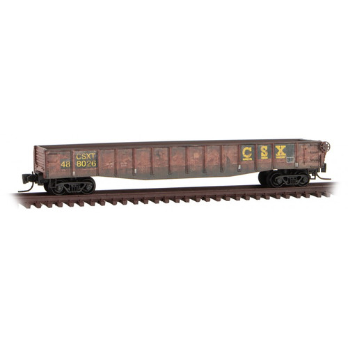 Micro Trains ~ Z Scale ~ 50' Gondola ~ CSX #488026 ~ Weathered ~ 52244400