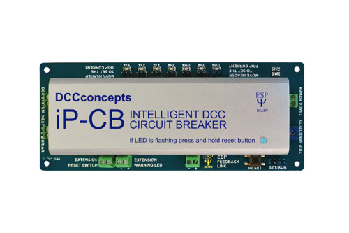 DCCconcepts ~ Intelligent DCC Circuit Breaker ~ DCD-iPCB.1