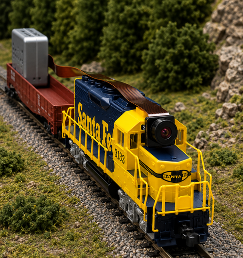 Choo Choo Vision ~ N Scale ~ Model Railroad Cab Camera ~ CCV-CAB-NScale