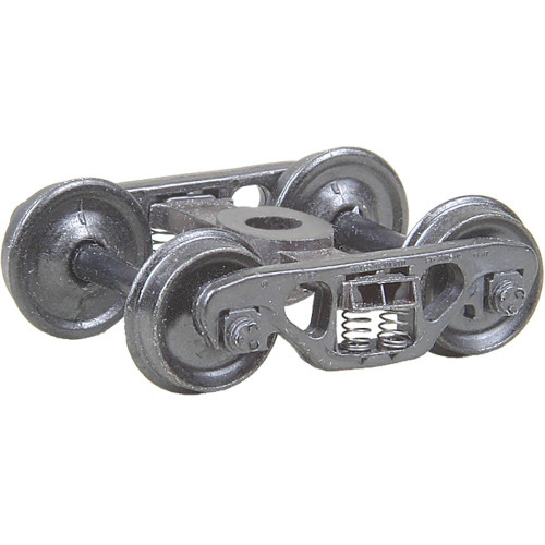 Kadee #558 HO Scale Barber S-2 70-Ton Roller Bearing Self Centering Trucks with 33" Smooth Back Wheels - Metal Fully Sprung