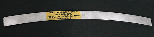 Ribbonrail ~ 10" Track Alignment Gauges ~ Curved ~ 22" Radius ~ 1022 Ribbonrail ~ 10" Track Alignment Gauges ~ Curved ~ 22" Radius ~ 1022
