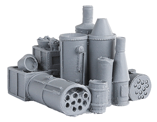 Bar Mills LLC ~ HO Scale ~ Boiler Heaven Cluster ~ 2010