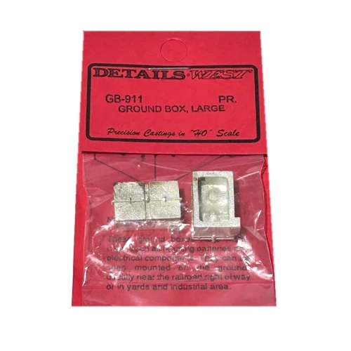 Details West ~ HO Scale ~ Battery Vaults ~ Large ~ 911
