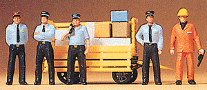 Preiser Kg ~ HO Scale ~ Railway Personnel ~ 10372
