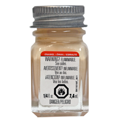 Testor Corp ~ All Scale ~ All-Purpose Enamel Paint ~ 1/4oz 7.4mL Bottle ~ Cream ~ 704-1116