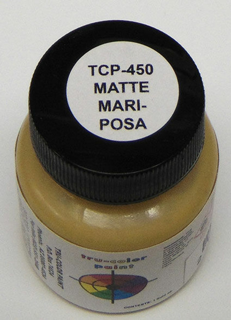 Tru-Color Paint ~ All Scale ~ Sprayable Matte Paints ~ 1oz 29.6mL ~ Exterior Wall ~ Mariposa ~ 709-450