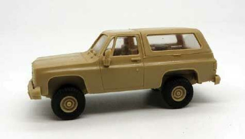 Trident Miniatures ~ HO Scale ~ Military ~ US/NATO (Modern) ~ Light Trucks ~ M1009 Utility Truck/Staff Transport Vehicle (Chevrolet Blazer, green) ~ 729-90003