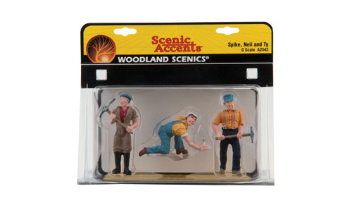 Woodland Scenics ~ G Scale ~ Spike, Neil & Ty ~ A2542