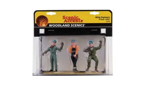 Woodland Scenics ~ G Scale ~ Idling Engineers 3/ ~ A2547