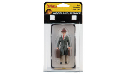 Woodland Scenics ~ G Scale ~  Carl Commuter ~ A2538