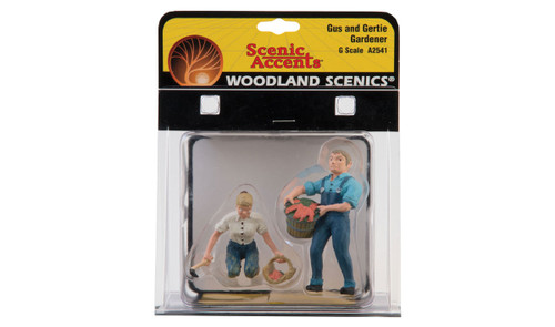 Woodland Scenics ~ G Scale ~ Gus & Gertie Gardener ~ A2541