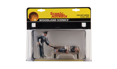 Woodland Scenics ~ G Scale ~ Law & Lawless ~ A2561