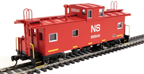 WalthersMainline ~ HO Scale ~ International Wide-Vision Caboose ~ Ready to Run ~ Norfolk Southern #555540 ~ 910-8776