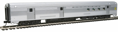 WalthersMainline ~ HO Scale ~ 85' Budd Baggage-Railway Post Office ~ Ready To Run ~ Southern Railway (silver) ~ 910-30311