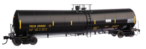 WalthersMainline ~ HO Scale ~ Trinity 25,000-Gallon Tank Car ~ Ready to Run ~ TEIX #25092 ~ 910-48219