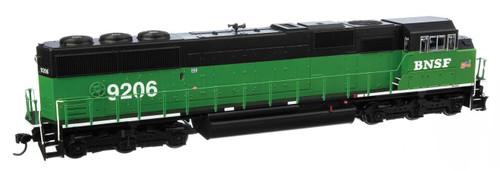 Walthers Mainline ~ HO Scale ~ EMD SD60M With 3-Piece Windshield ~ ESU Sound & DCC ~ BNSF Burlington Northern Santa Fe #9206 ~ 910-20316