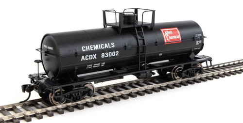 Walthers Mainline ~ HO Scale ~ 36' Chemical Tank Car ~ Ready to Run ~ Allied Chemical ACDX #83002 ~ 910-48001