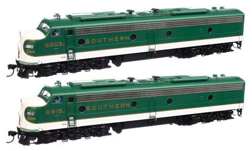 WalthersProto ~ HO Scale ~ EMD E8 A-A ~ Standard DC ~ Southern #6903 & 6915 ~ 920-49921