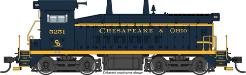 WalthersProto ~ HO Scale ~ EMD SW9 ~ Standard DC ~ Chesapeake & Ohio #5261 ~ 920-48502