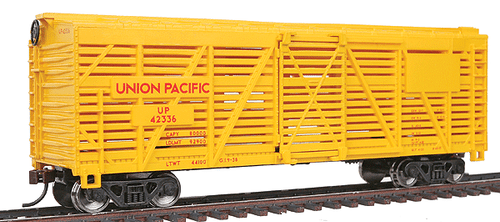 Walthers Trainline ~ HO Scale ~ 40' Stock Car ~ Ready to Run ~ Union Pacific ~ 931-1680