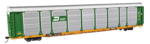 Walthers WalthersProto ~ HO Scale ~ 89' Thrall Bi-Level Auto Carrier ~ Ready To Run ~ Burlington Northern TTGX #150798 ~ 920-101500