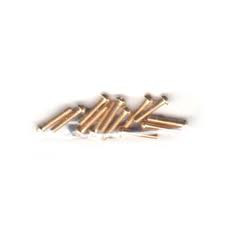 Walthers Tools & Screws ~ Any Scale ~ 2-56 Brass Hex Head Machine Screws ~ 1/4 x .086" .64 x .22cm ~ package(12) ~ 947-1153