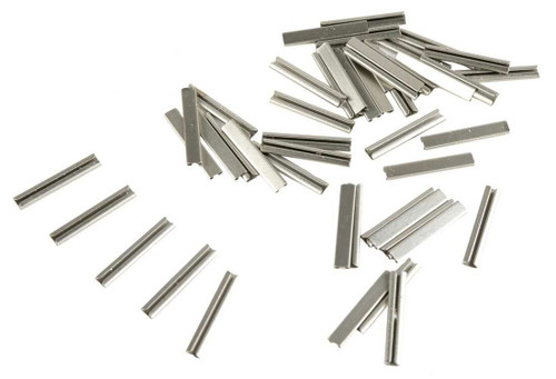 Walthers WalthersTrack ~ HO Scale ~ Code 70 Nickel-Silver Rail Joiners ~ package(48) ~ 948-70102