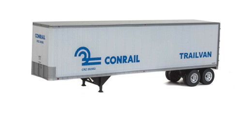 Walthers SceneMaster ~ HO Scale ~ 40' Trailmobile Trailer (2-Pack) ~ Assembled ~ Conrail ~ 949-2504