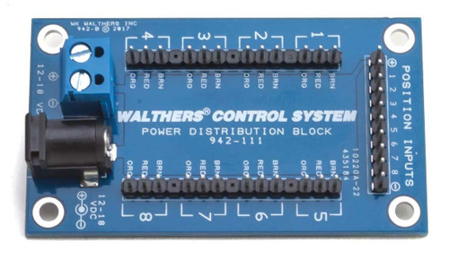 Walthers Controls ~ Any Scale ~ Walthers Layout Control System ~ Distribution Block ~ 942-111