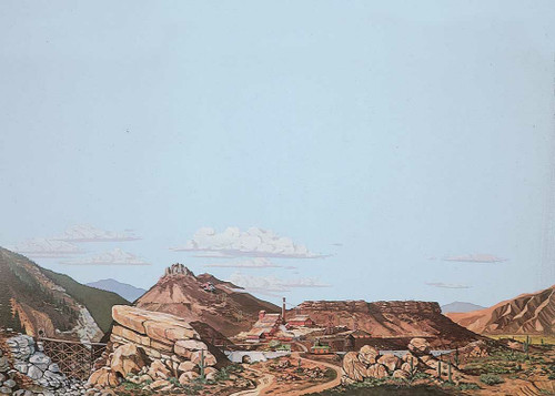 Walthers SceneMaster ~ HO Scale ~ Background Scene 24 x 36" 60 x 90cm ~ Instant Horizons ~ Mountain to Desert ~ 949-703 Walthers SceneMaster ~ HO Scale ~ Background Scene 24 x 36" 60 x 90cm ~ Instant Horizons ~ Mountain to Desert ~ 949-703
