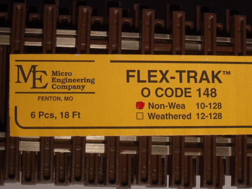 Micro Engineering ~ O Scale ~ Code 148 ~ Non-Weathered Flex Track ~ 2 Rail ~ 10-128