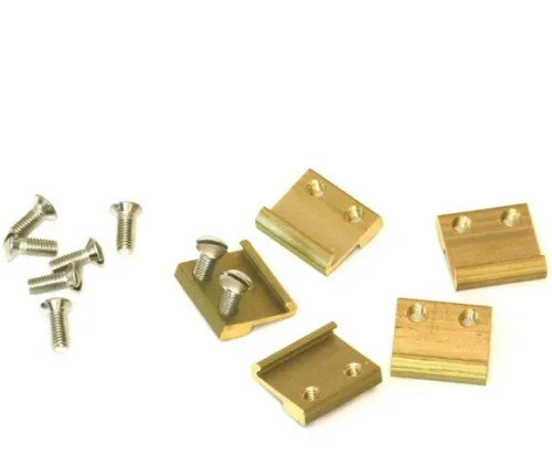 Massoth G Scale ~ Rail Clamps 15mm ~ Fits LGB & PIKO (50 Pcs) 8100131